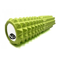 Масажний ролик EasyFit Grid Roller v.2.2, 450х145 мм, салатовий, код: EF-2028-GN-EF