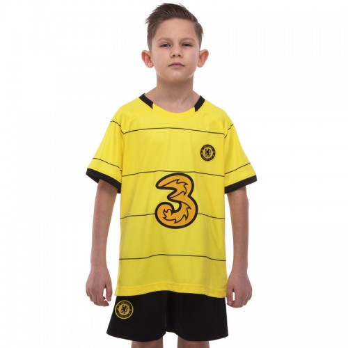 Форма футбольна дитяча PlayGame Chelsea гостьова розмір 22, вік 8років, зріст 120-125, код: CO-3741_22