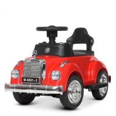 Детский электромобиль-каталка Bambi Mercedes Retro, красный, код: M 4801-3-MP