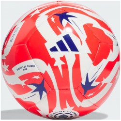 М"яч футбольний Adidas FCWC CLB №4, білий-червоний, код: 4067905895571