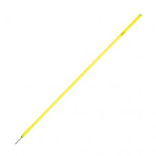 Шест тренувальний з пікою Meta Slalom Pole Simple Spike жовтий 180 см, код: 080101512817