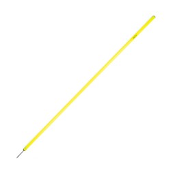 Шест тренувальний з пікою Meta Slalom Pole Simple Spike жовтий 180 см, код: 080101512817