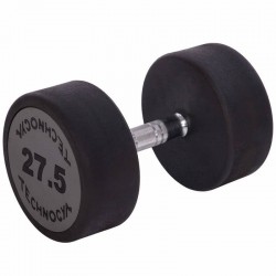 Гантель цільна професійна TechnoGym 1х27, 5кг, код: LN-1254-27_5-S52