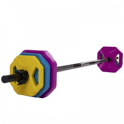 Штанга для фітнесу (фітнес памп) MDbuddy 20кг, код: TA-2683-S52 Штанга для фітнесу (фітнес памп) MDbuddy 20кг, код: TA-2683-S52