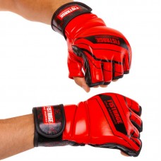 Рукавиці для змішаних єдиноборств MMA Fistrage L, червоний, код: VL-4296_LR Рукавиці для змішаних єдиноборств MMA Fistrage L, червоний, код: VL-4296_LR