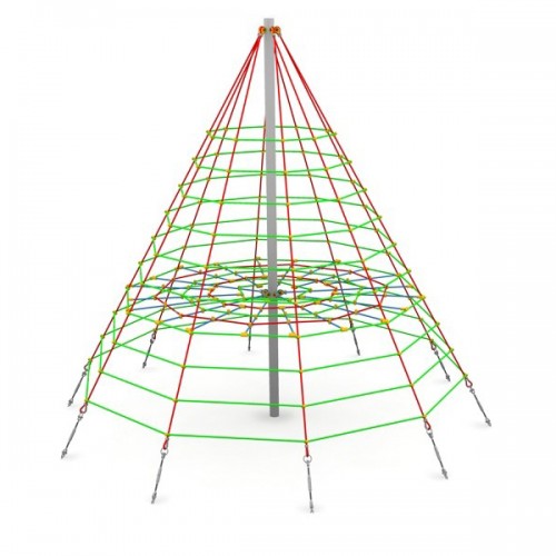 Канатний лабіринт Miros 5100х5100х4500 мм, код: LK206