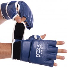 Рукавички для змішаних єдиноборств MMA Velo XL синій, код: ULI-4020_XLBL
