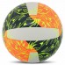 М"яч волейбольний Ballonstar №5 PU, білий-чорний-помаранчевий, код: VB-4070-BKOR