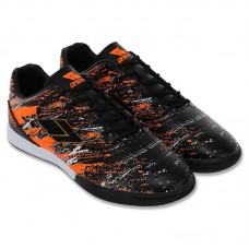 Взуття для футзалу чоловічі Difeno розмір 42 (27см), чорний-помаранчевий, код: 220111-1_42BKOR