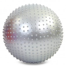 М"яч для фітнесу FitGo сірий, код: FI-1986-55_GR