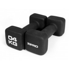 Гантелі неопренові Zipro 2х4 кг, чорний, код: 5902659842367-IN