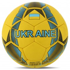 М"яч футбольний Ballonstar Ukraine №5 PU, жовтий-синій, код: FB-7984-S52