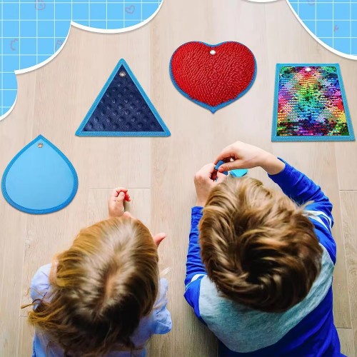 Тактильні фігурки Геометрія Tia-Sport, код: sm-1218