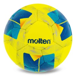 М"яч футбольний Molten №4 PU, жовтий-синій, код: F4N2811-YB-S52