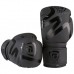 Боксерські рукавички FGT Collection з друком на манжеті, Flex, 12oz, чорний, код: FT3035/12-P-WS