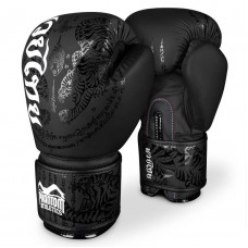 Рукавички боксерські Phantom Muay Thai Black, 14 унцій, код: PHBG2329-14