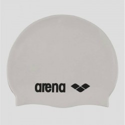 Шапка для плавання Arena Classic Silicone білий, код: 3468333887380