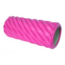 Масажний валик Хвилі SNS XW7-33-rose red 33 см, рожевий, код: 11023-SNS