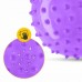 М”яч для пілатесу, йоги, реабілітації 4Fizjo 20 см (масажний), фіолетовий, код: P-5905973406086