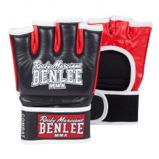 Рукавички Benlee MMA Combat XL шкіра, чорні, код: 190040 (blk) XL