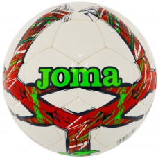 М"яч футбольний Joma Dali III №4, білий-червоний-салатовий, код: 8445954786730