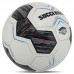 М"яч футбольний Soccermax №5 PU, білий-синій, код: FB-4193_WBL