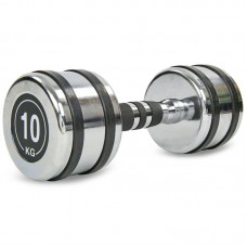 Гантель хромована Record 1x10кг, код: TA-8232-10-S52 Гантель хромована Record 1x10кг, код: TA-8232-10-S52