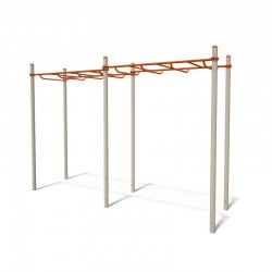 Рукохід InterAtletika 4530х1228х2705 мм, код: S833.3-SM