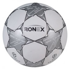 М"яч футбольний Ronex Grippy FN2 №5, сірий, код: RXG-F2-GY-WS