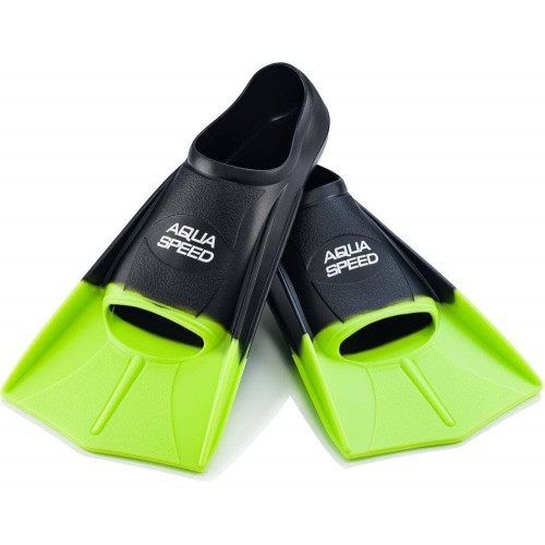 Ласти Aqua SpeedTraining Fins, розмір 41-42, чорний-зелений, код: 5908217656346