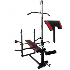 Лавка для тренувань WCG 0070 + Тяга, Приставка стотта + Набір 60 кг, код: wcg-0070+60kg.plus-IF Лавка для тренувань WCG 0070 + Тяга, Приставка стотта + Набір 60 кг, код: wcg-0070+60kg.plus-IF