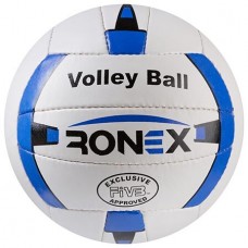 М"яч волейбольний Ronex Orignal Grippy №5 синій-білий, код: RXV-2B-WS