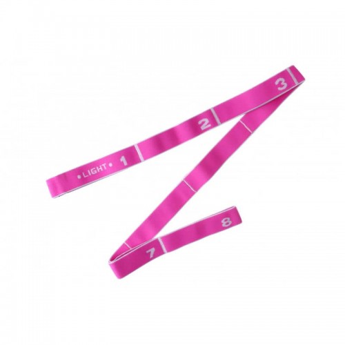 Еспандер з петлями LiveUp Resistance Band 900х25, рожевий, код: 6951376105162