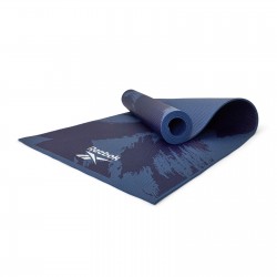 Килимок для йоги Reebok Brush Storks RAYG-11030BR 1730х610х6 мм, синій, код: 885652009843-IN