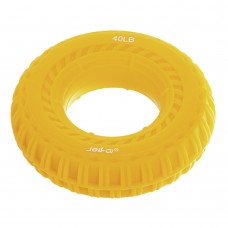 Еспандер кистьовий кільце FitGo Jello навантаження 18кг жовтий, код: JLA470-40LB-S52
