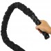 Канат для кроссфіту в захисному рукаві Zelart Battle Rope 9м, чорний, код: FI-5719-9