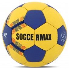 М"яч гандбольний Soccermax №3 жовтий-синій, код: MAQ-139-S52