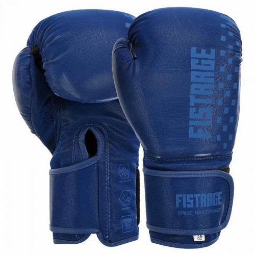 Боксерські рукавиці Fistrage 12 унцій, синій, код: VL-5120_12BL