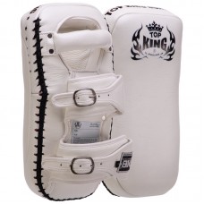 Пади для тайського боксу Тай-педи Top King Extreme білий 2шт, код: TKKPE-L_W-S52