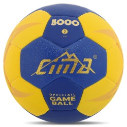 М"яч гандбольний Cima №2 PU, синій-жовтий, код: VB-5000-2-S52