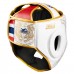 Боксерський шолом Phantom Muay Thai Full Face White Gold, код: PHHG2683