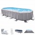 Овальний каркасний басейн Intex Oval Frame Pool 6100x3050x1220 мм, код: 26798-IB