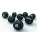 Медбол Livepro Solid Medicine Ball чорний 7кг, код: LP8110-7