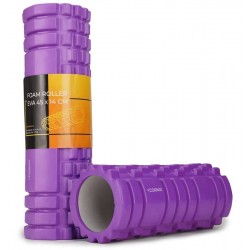 Масажний ролик Cornix EVA Violet 45x14 см, код: XR-0042 Масажний ролик Cornix EVA Violet 45x14 см, код: XR-0042