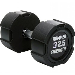 Гантель Hammer Strength 32,5 кг уретанова FF32,5TPU, код: 523111-AX