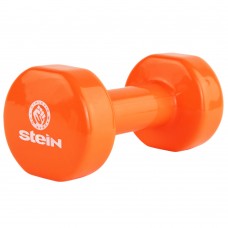 Гантель вінілова Stein 4.0 кг помаранчева, код: LKDB-504A-4