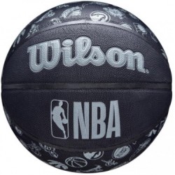 М"яч баскетбольний Wilson NBA All Team BL №6, чорний, код: 194979062456