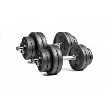 Гантелі набірні металеві RN-Sport 2x16 кг, код: RN_QTR16х2
