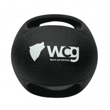 Медбол (медичний м"яч) WCG 6 кг (27 см), чорний, код: W-4001-6kg-IF