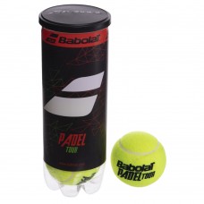 М"яч для великого тенісу Babolat Padel Tour X3 3шт салатовий, код: BB501063-113-S52
